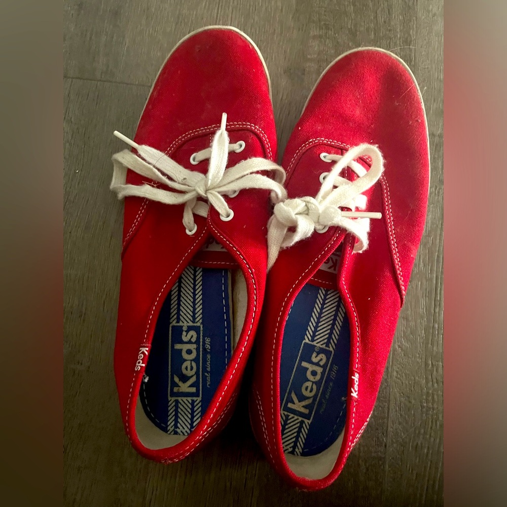 Keds Red Shoes